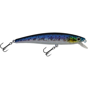 Image of Challenger Junior Minnow | Blue/Silver/Yellow Cheek; 3 1/2 in.