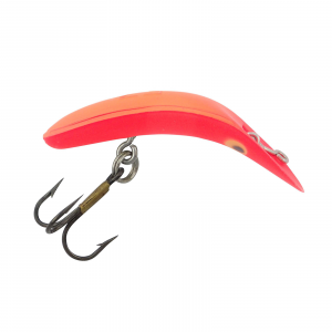 Image of Worden's Original Flatfish - F3/F4/F5/F6/F7 | Fluorescent Red; 2 1/4 in.