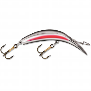 Image of Luhr Jensen Kwikfish X-Treme | Black Chrome Red Streak; 2 3/4 in.