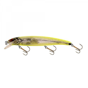 Image of Bomber Long A Lure | Silver Flash/Chartreuse Back-Belly; 4 1/2 in.