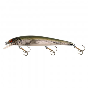 Image of Bomber Long A Lure | Silver Flash/Green Back/White Belly; 4 1/2 in.