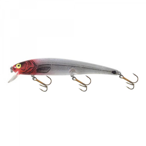 Image of Bomber Long A Lure | Silver Flash/Red Head; 4 1/2 in.