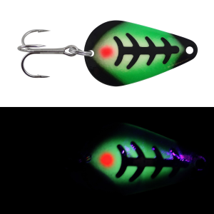 Image of Moonshine Lures Casting Spoon | Hulk; 1 7/8 in.