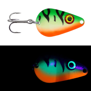 Image of Moonshine Lures Casting Spoon | Wild Perch; 1 7/8 in.