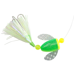 Image of Rapture Trolling Flies Lake Trout Rig | Green Hornet UV