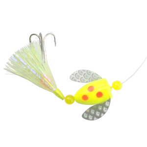 Image of Rapture Trolling Flies Lake Trout Rig | Yellow Jacket UV