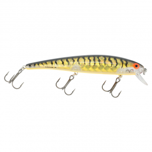 Image of Bomber 15A Long Shallow Diver | Gold Prism-Black-Orange; 4 1/2 in.