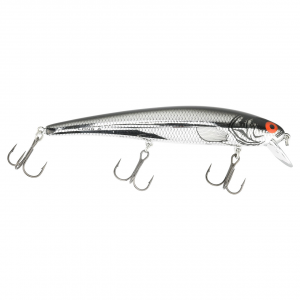 Image of Bomber 15A Long Shallow Diver | Chrome-Black Back; 4 1/2 in.