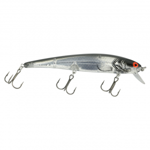 Image of Bomber 15A Long Shallow Diver | Silver Flash-Black Back; 4 1/2 in.