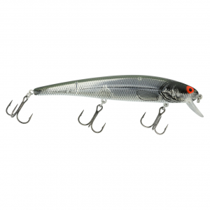 Image of Bomber 15A Long Shallow Diver | Silver Flash-Green Back; 4 1/2 in.