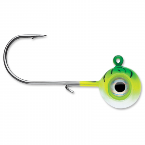 Image of VMC Neon Moon Eye Jigs | Green Fire UV; 1 oz.