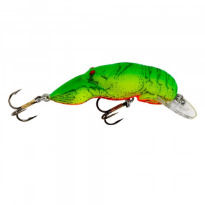 Image of Rebel Wee Crawfish | Chartreuse/Green Back; 2 in.