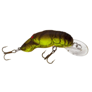 Image of Rebel Teeny Wee Crawfish | Chartreuse/Brown; 1 1/2 in.