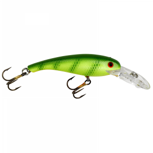 Image of Cotton Cordell Wally Diver | Chartreuse Perch; 2 1/2 in.