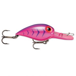 Image of Storm Original Wiggle Wart Crankbait | Metallic Purple/Purple Herringbone; 2 in.