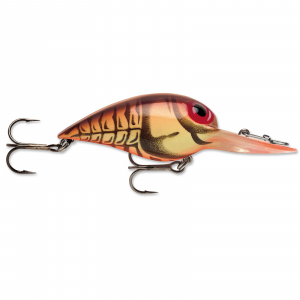 Image of Storm Original Wiggle Wart Crankbait | Naturistic Brown Crayfish; 2 in.