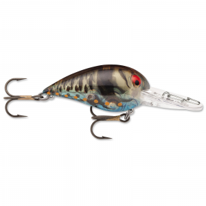 Image of Storm Original Wiggle Wart Crankbait | Phantom Green Blue Craw; 2 in.