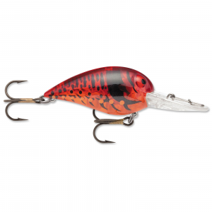 Image of Storm Original Wiggle Wart Crankbait | Phantom Red Craw; 2 in.