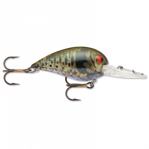 Image of Storm Original Wiggle Wart Crankbait | Phantom Green Purple Craw; 2 in.