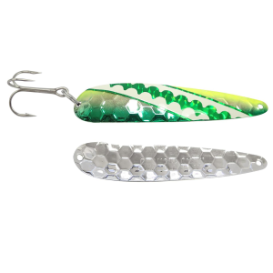 Image of Silver Streak Spoon | Green Dolphin; 4 in.