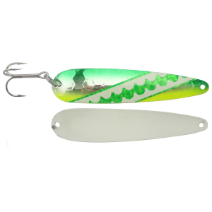 Image of Silver Streak Spoon | Green Dolphin/Glow Back; 4 in.