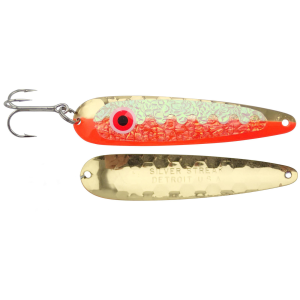 Image of Silver Streak Spoon | Gold/Orange Chilly Willy; 4 in.