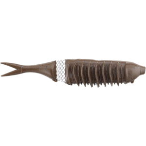 Image of Jackall Bounty Fish Soft Swimbait | Dark Green Pumpkin