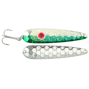 Image of Silver Streak Spoon | Green Chilly Willy; 4 in.