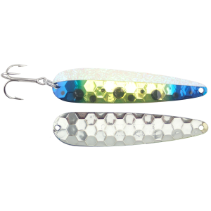 Image of Silver Streak Spoon | Metallic Blue Froggie; 4 in.