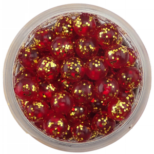 Image of Pautzke Fire Balls | Red/Glitter; 1.65 oz.