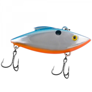 Image of Bill Lewis Tiny Trap Rat-L-Trap | Chrome Blue/Orange Belly; 1 3/4 in.