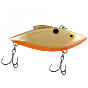 Image of Bill Lewis Tiny Trap Rat-L-Trap | Gold Black/Orange Belly; 1 3/4 in.