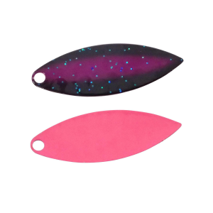 Image of Silver Streak Willowleaf Blades | UV Purple Demon