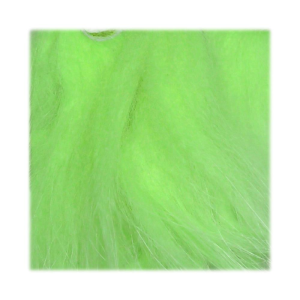 Image of Hareline Dubbin Finn Raccoon Zonker | Chartreuse