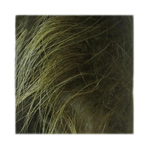 Image of Hareline Dubbin Finn Raccoon Zonker | Olive