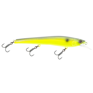 Image of Nomad Design Shikari Jerkbait | Chartreuse Black Back; 4 1/2 in.