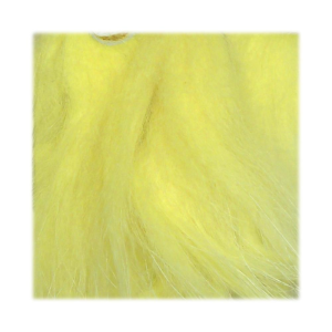 Image of Hareline Dubbin Finn Raccoon Zonker | Yellow
