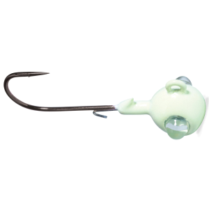Image of Kalin's Rattlin' Google Eye Jigs | White Glow; 1/8 oz.