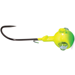 Image of Kalin's Rattlin' Google Eye Jigs | Chartreuse/Green; 1/4 oz.