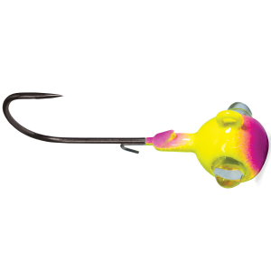 Image of Kalin's Rattlin' Google Eye Jigs | Purple/Chartreuse; 3/8 oz.
