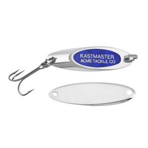 Image of ACME Tackle Kastmaster | Chrome/Blue Prism; 3/8 oz.