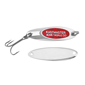 Image of ACME Tackle Kastmaster | Chrome/Red Prism; 3/8 oz.