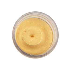 Image of Berkley PowerBait Natural Scent Glitter Floating Trout Bait Dough | Garlic - Yellow/Glitter; 1.75 oz.