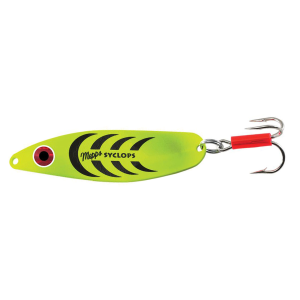 Image of Mepps Syclops Spoon | Hot Chartreuse; 1 oz.