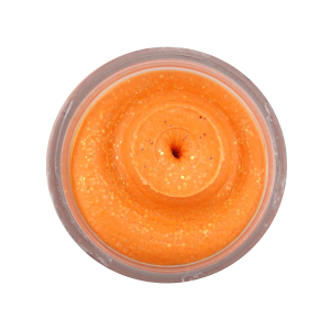 Image of Berkley PowerBait Glitter Trout Bait | Fluorescent Orange; 1.75 oz.