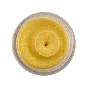 Image of Berkley PowerBait Glitter Trout Bait | Yellow; 1.75 oz.