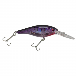 Image of Berkley Flicker Shad Pro Series Crankbait | Flashy Purple Tiger; 2 in.