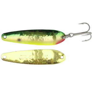 Image of Silver Streak Jr. Spoon | Green Bubble Gum; 2 1/4 in.