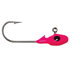 Image of Bobby Garland Mo' Glo Jig Heads | Pink Glo; 1/16 oz.