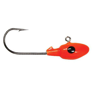 Image of Bobby Garland Mo' Glo Jig Heads | Orange Glo; 1/8 oz.